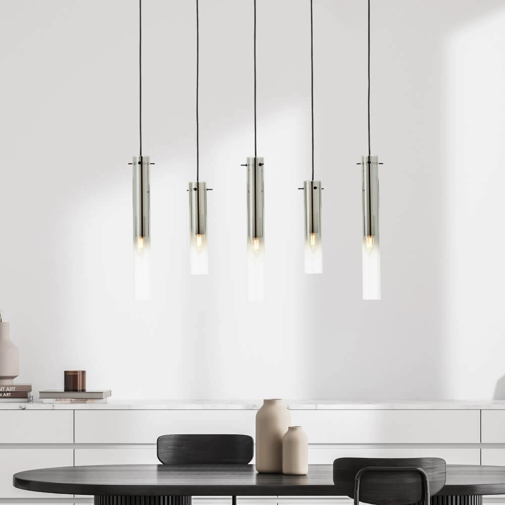 5-light hanging lamp Glasini Brilliant 4004353429569