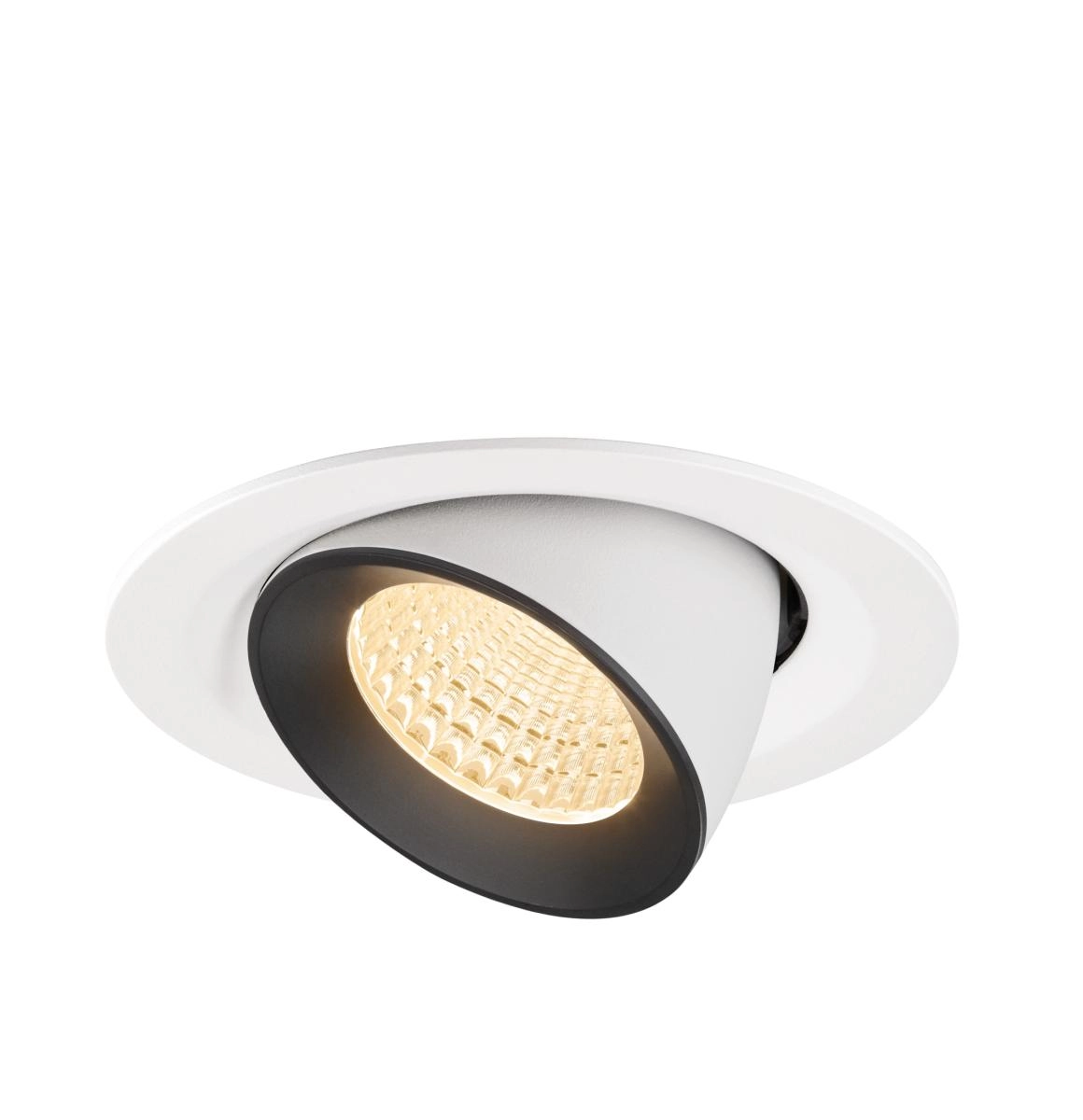 Recessed spotlight Numinos Gimble M white/black 2700K - 55deg SLV 4024163311984