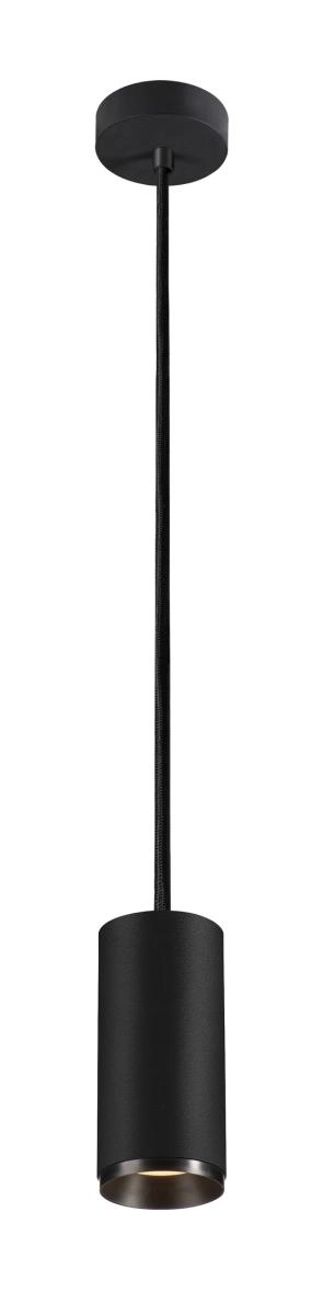 Pendant lamp Numinos M Dali black 3000K - 24deg