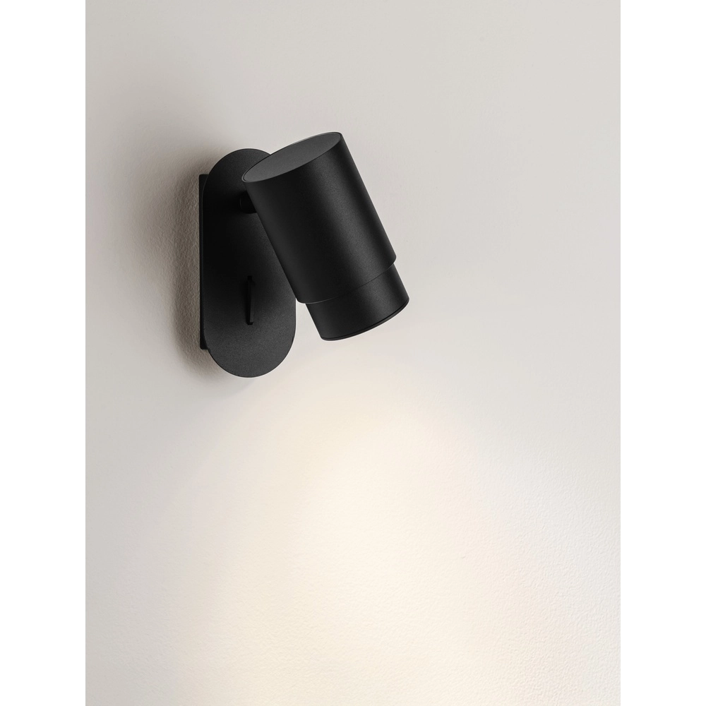Bedside lamp Nime black