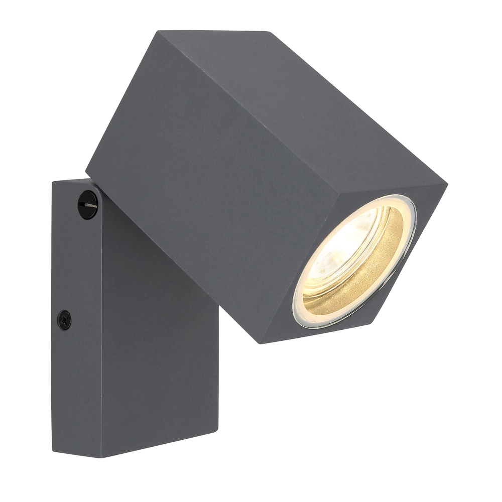 Surface-mounted spot Veronika Orientable anthracite