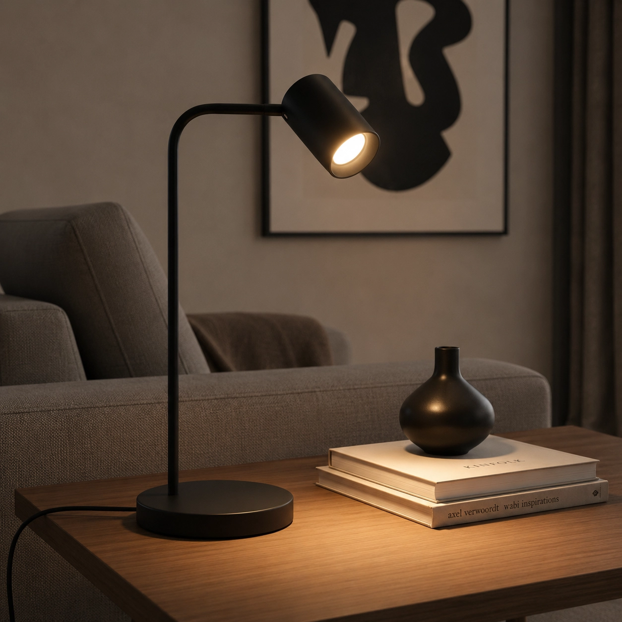 Design table lamp Megano black