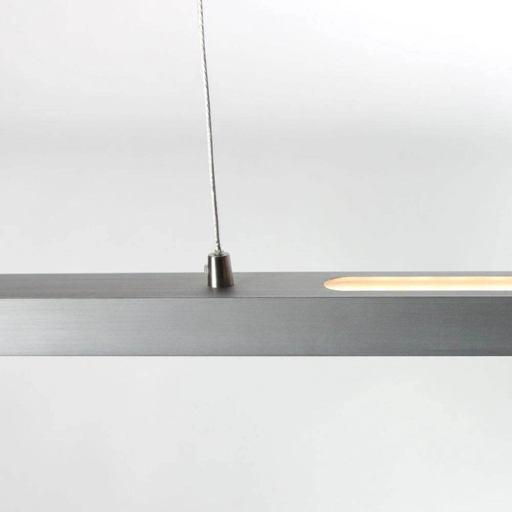Design pendant lamp Bande 150cm grey Steinhauer 8712746175820