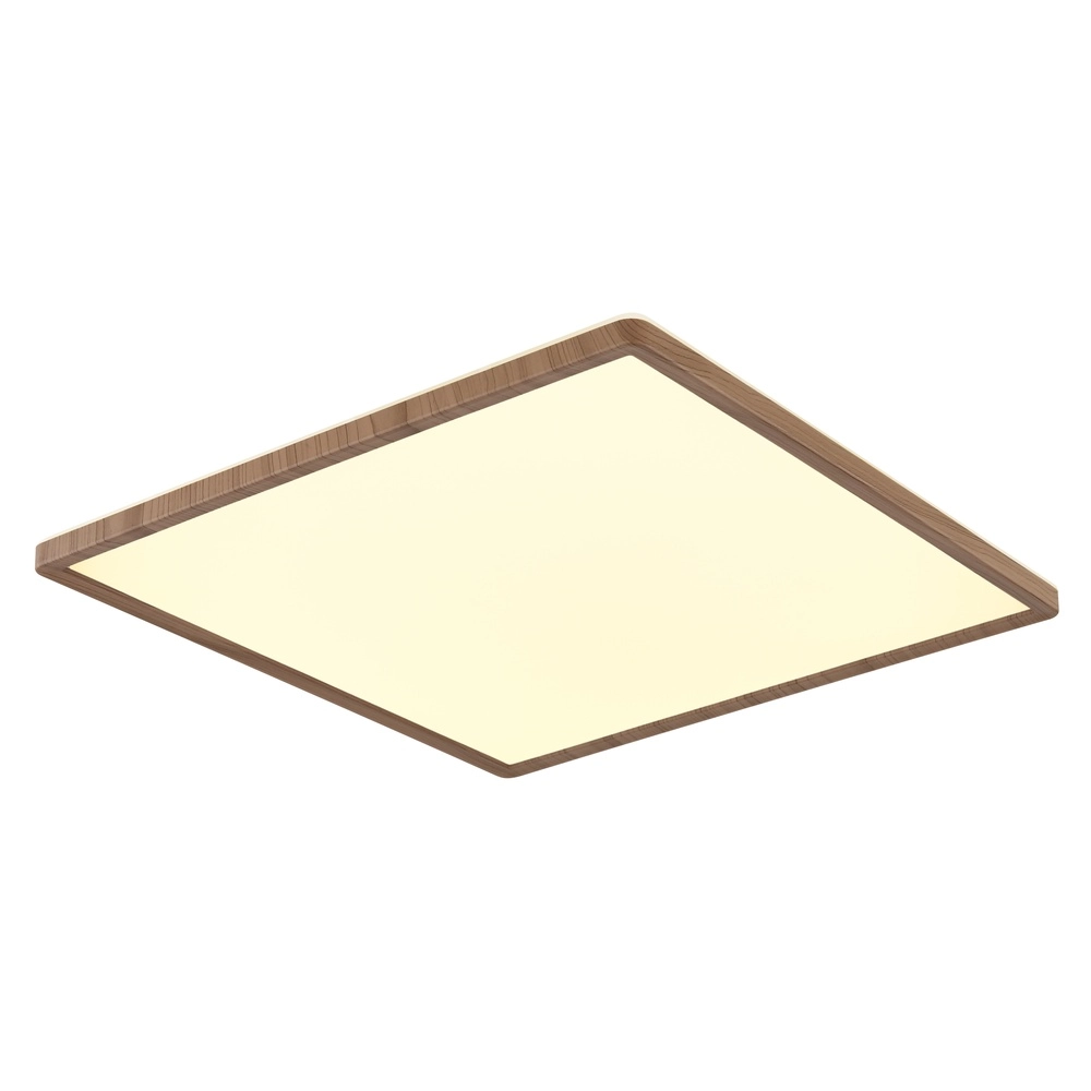 Ceiling light Sapana square 42cm wood Globo 9007371457434