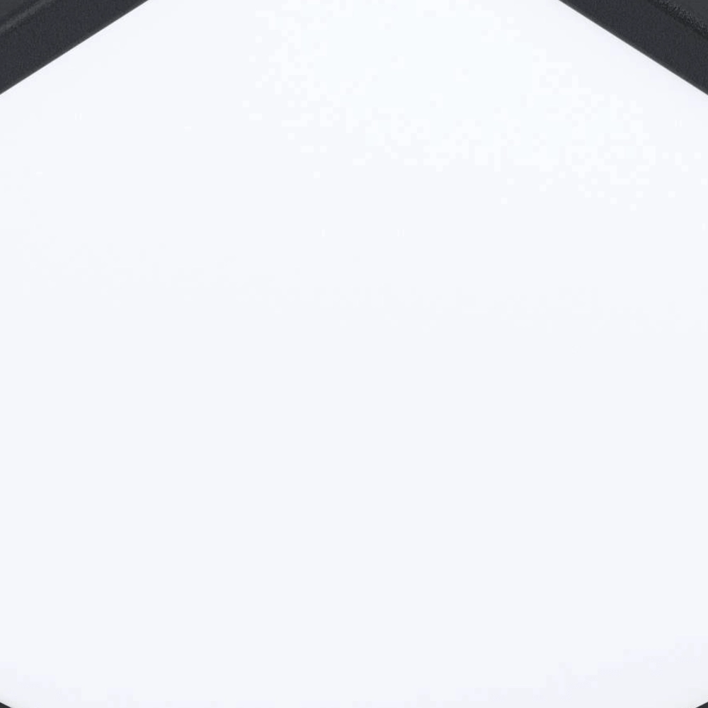 Square ceiling lamp Argolis 2 IP44 black Eglo 9008606232659