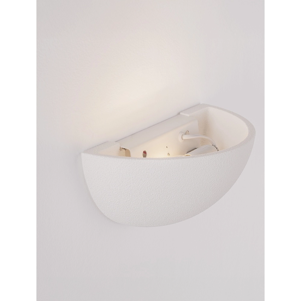 Oval wall lamp Thalpos white Lyora 5212017479280