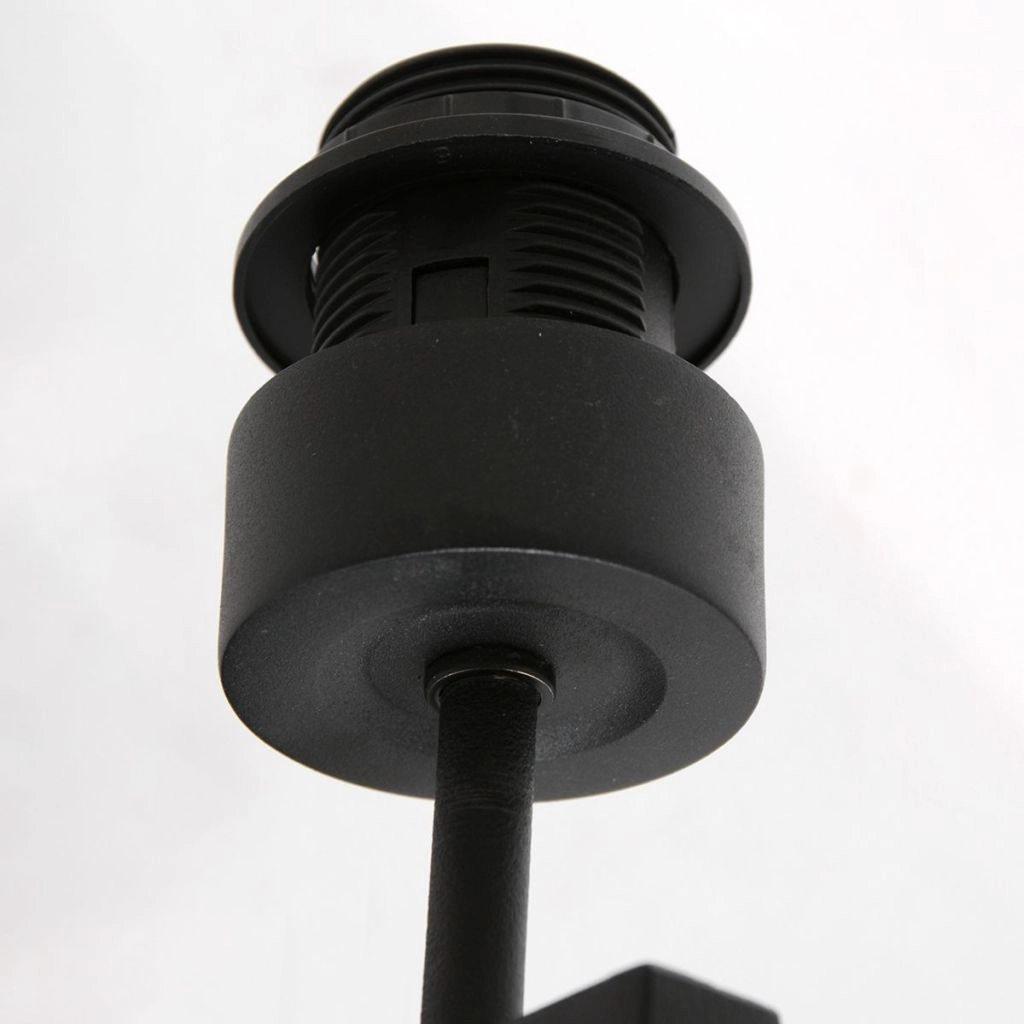 Black wall lamp Stang with cork cap Ø20cm Steinhauer 8712746180558