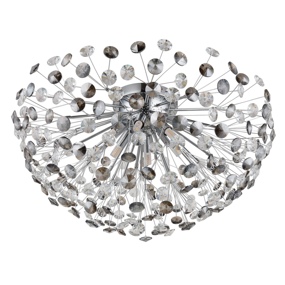 Ceiling lamp Katrina chrome Ø 60cm Globo 9007371484331