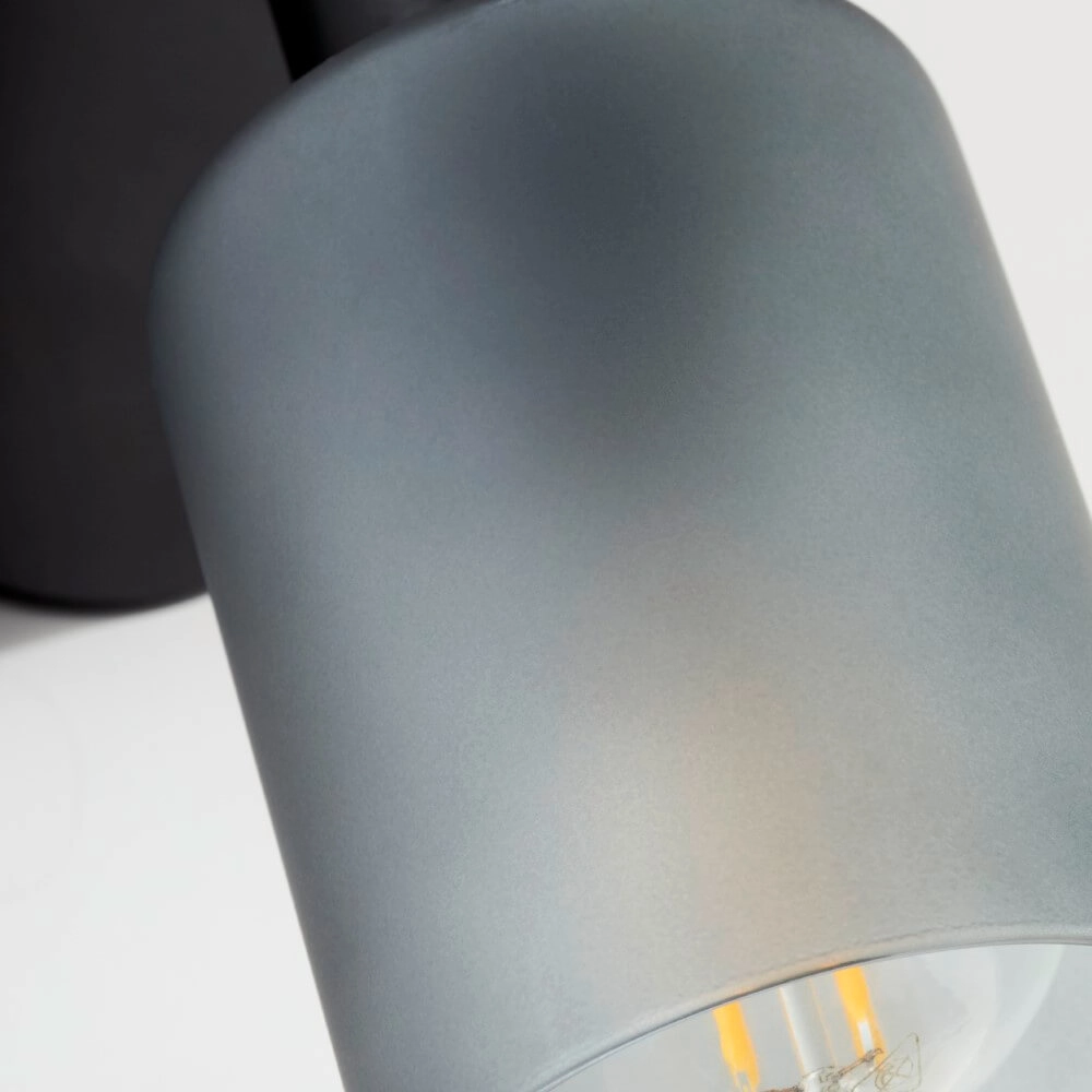 Black wall lamp Loralie Brilliant 4004353413223