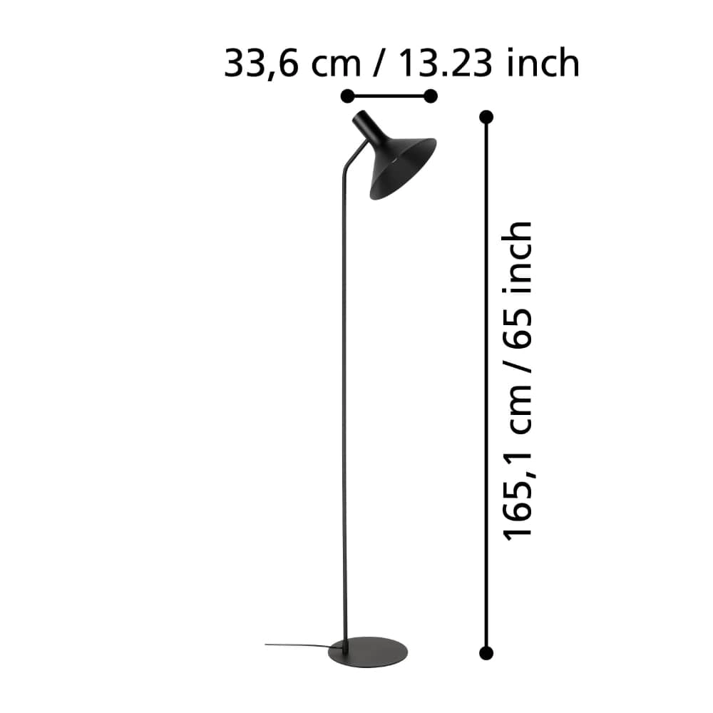 Black floor lamp Morescana Stars of Light 9008606243280