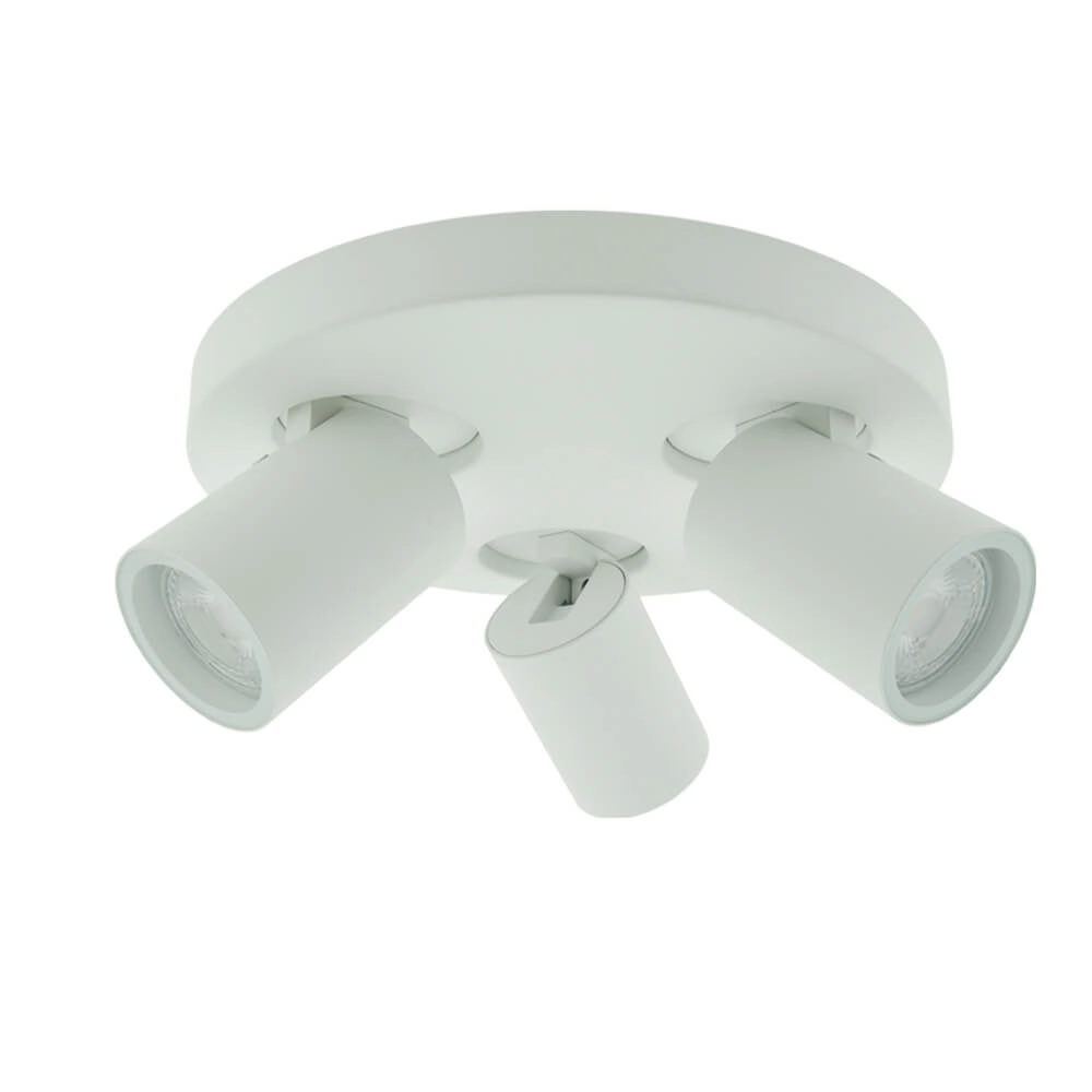 White bathroom spotlight Seller - IP44 3-light Lyora 5053423187778
