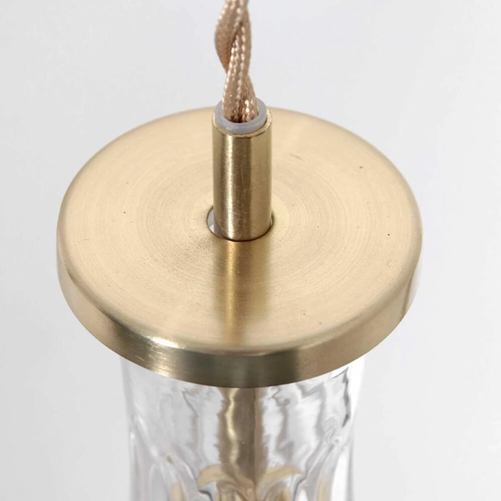 Classic pendant lamp Grazioglass Ø 14cm Steinhauer 8712746166323