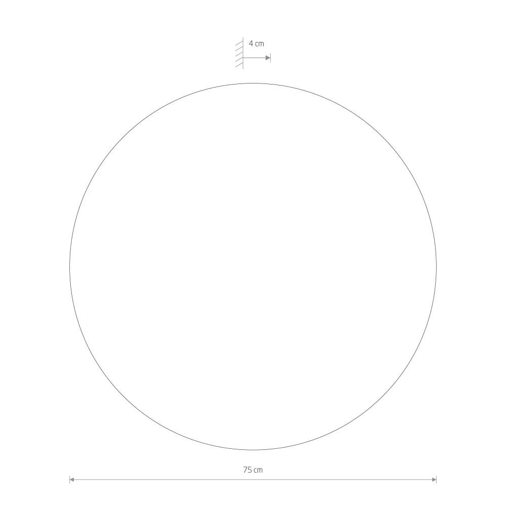 Wall lamp Ring Timber XXL LED wood Lyora 5903139111782