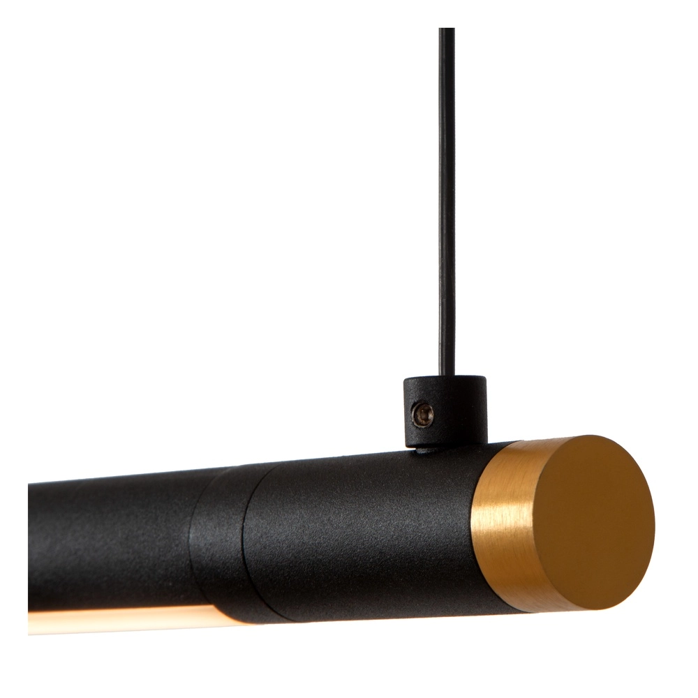 Sleek pendant lamp Marnik black 200cm Premium by Lucide 5411212421227