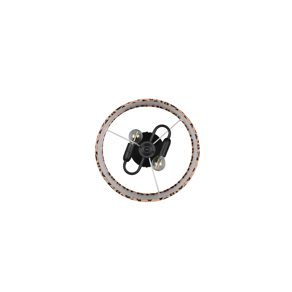 Ceiling lamp Pardina leopard print Trio 4017807693072