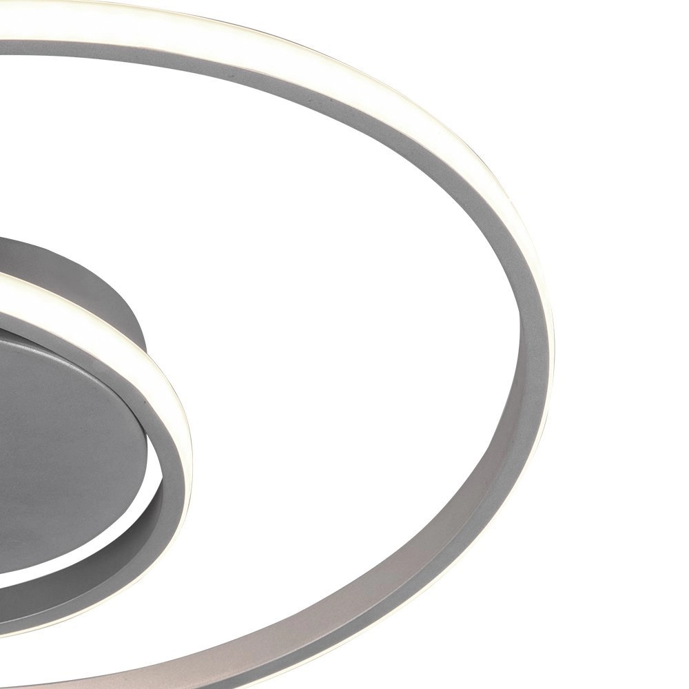 Modern ceiling lamp Zibal Ø 39 cm Trio 4017807442144