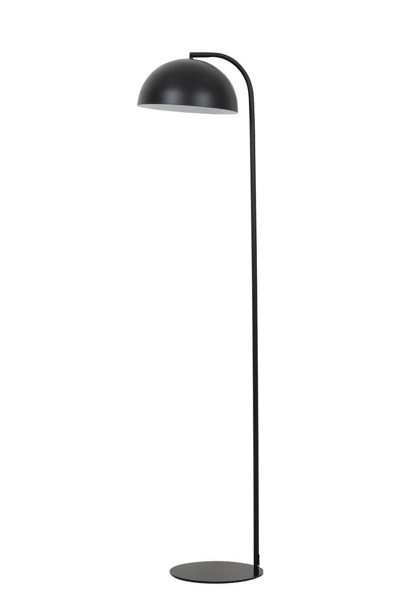 Black floor lamp Mette 155cm Light & Living 8717807320454