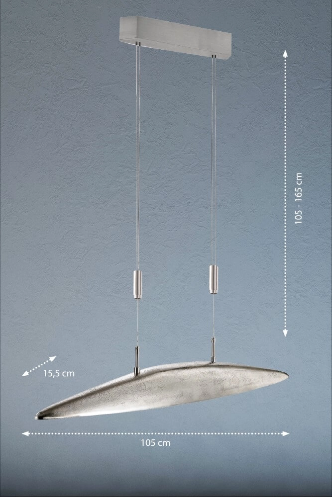 Office hanging lamp Colmar 105cm Fischer & Honsel 4003694606332