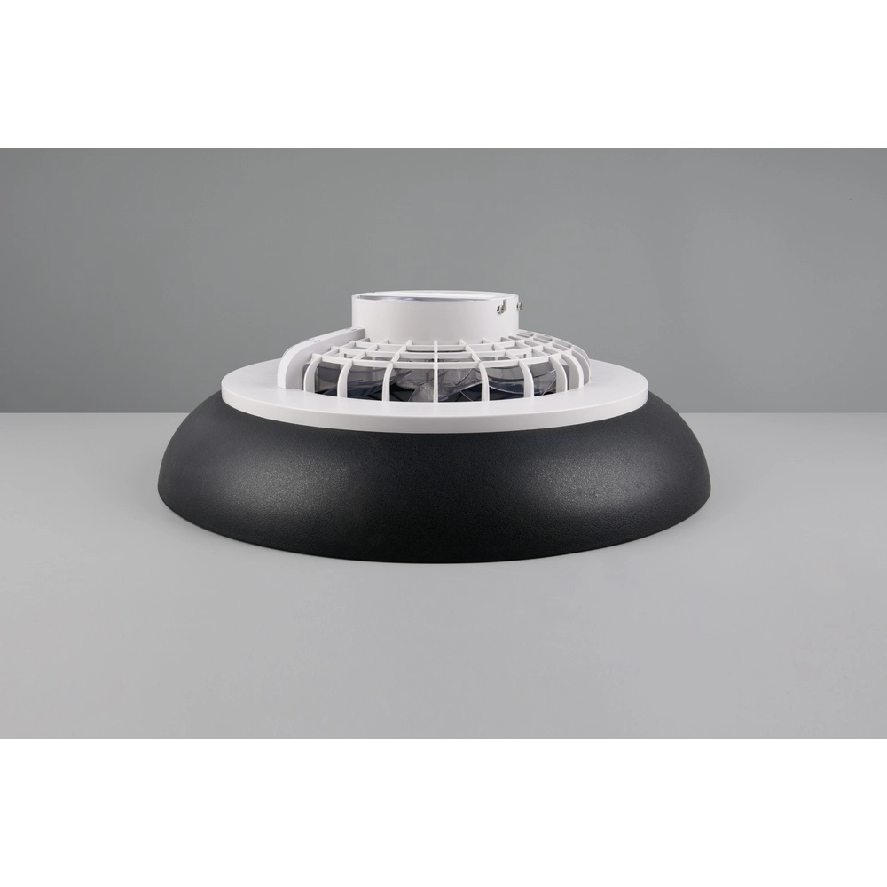 Design fan Svaerholt black Ø 60cm with RGB function Trio 4017807688795