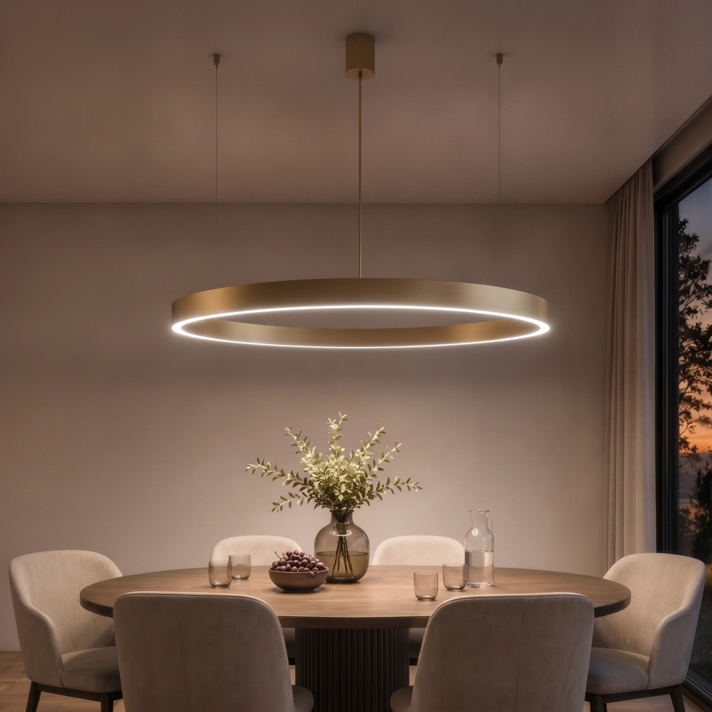 Pendant lamp Motif gold Ø 100cm 2700-6500K