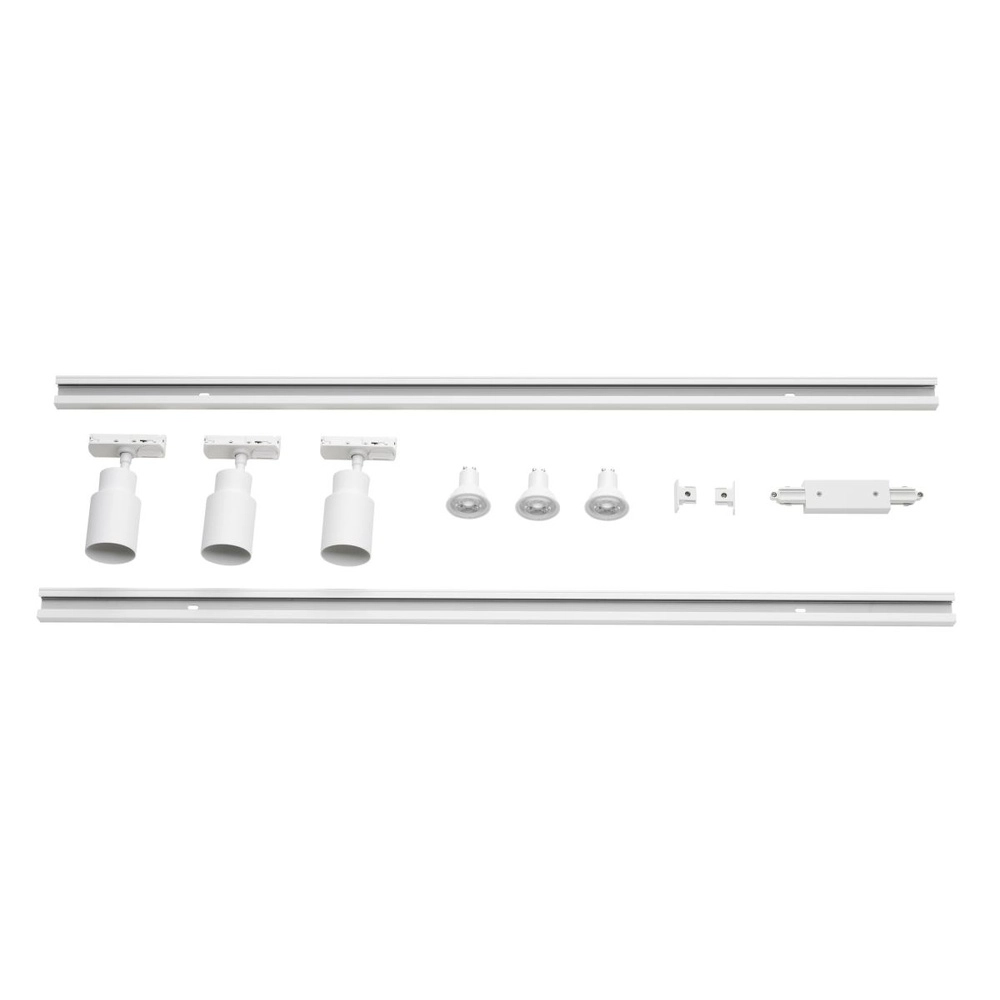 Rail set Puri 2.0 1-phase white
