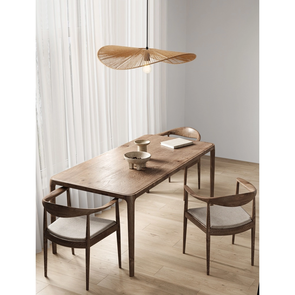 Rattan pendant lamp Siara Ø 60cm Lyora 5212017465603