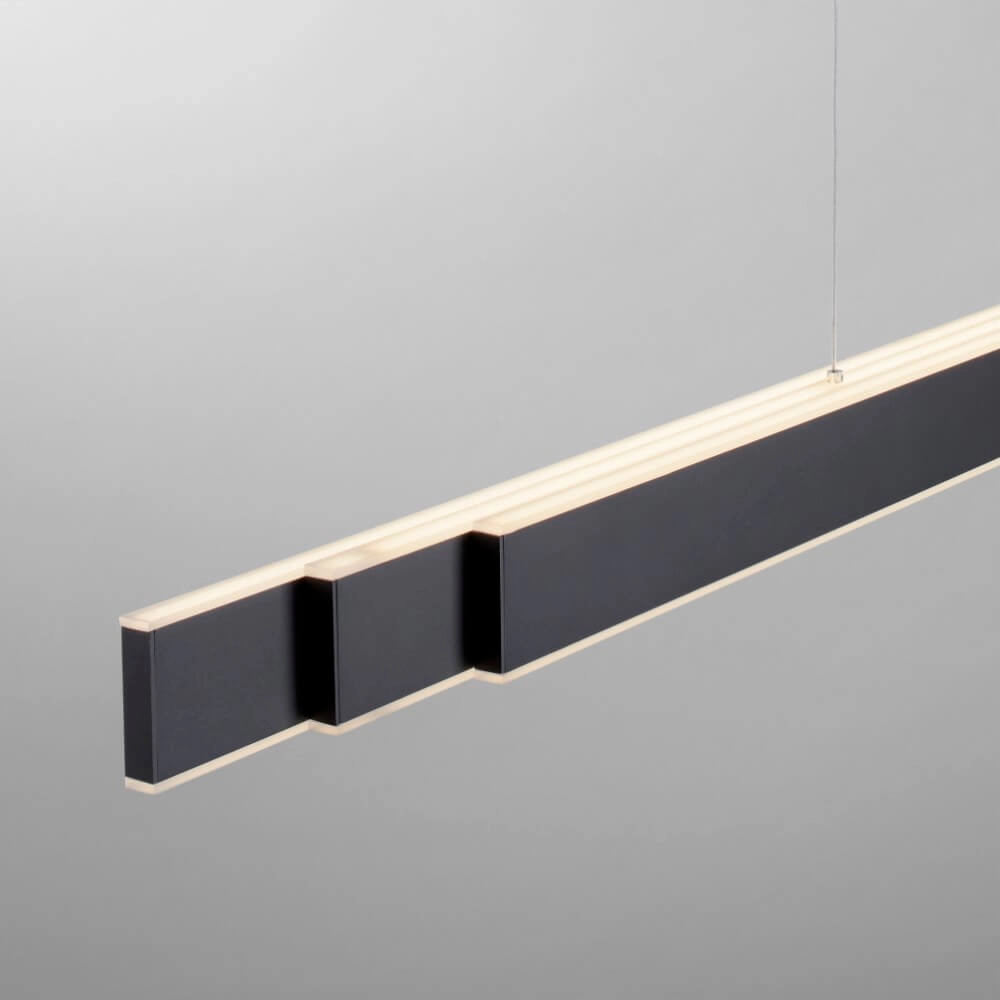 Sleek hanging lamp Pure Lume anthracite Paul Neuhaus 4012248357842