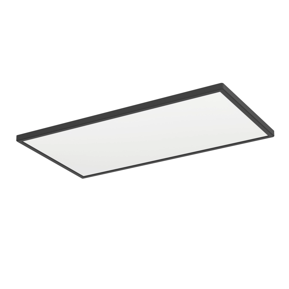 Smart bathroom lamp Rovito-Z Square - Black - 57x30cm