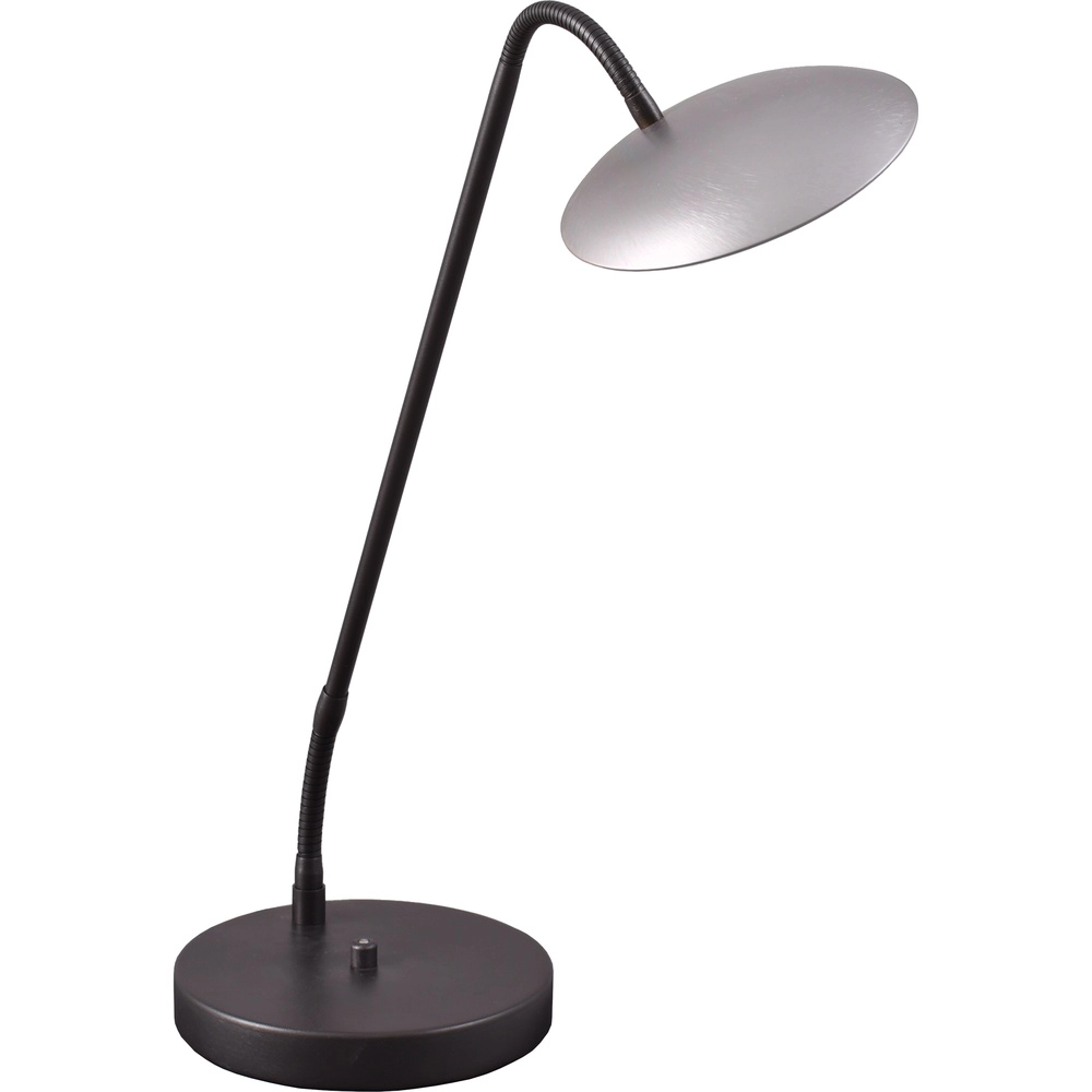 Flex table lamp Scala black with nickel