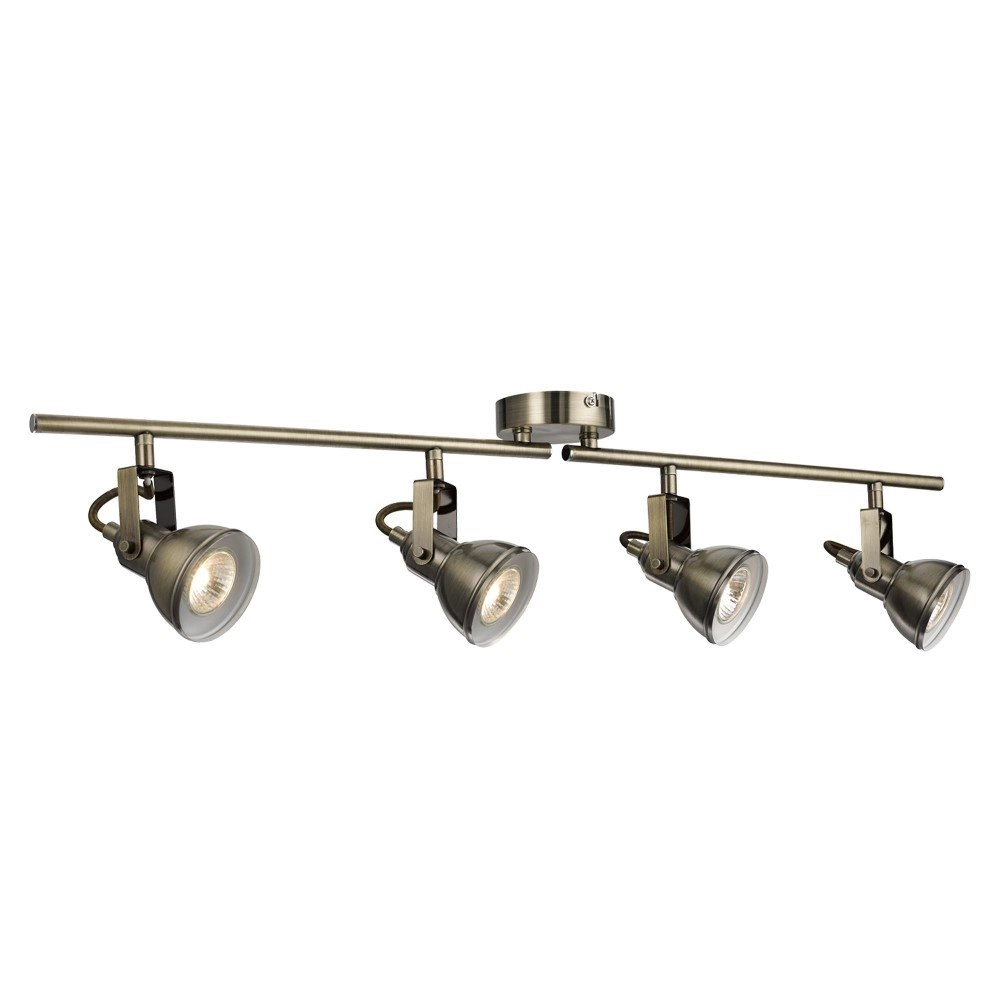 Antique surface-mounted spotlight Focus 4-light
