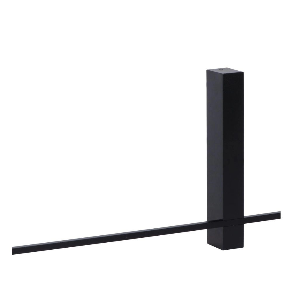 Sleek wall lamp Segin black 90cm Lucide 5411212126917