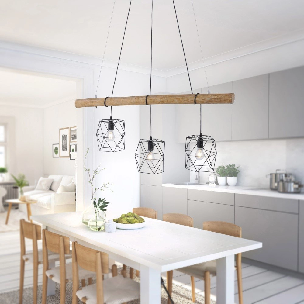 3-light pendant lamp Edgar Just Light 4043689954567
