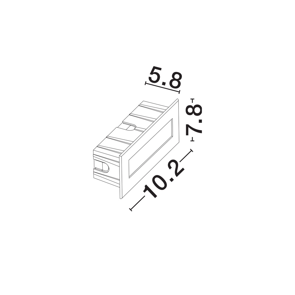 Recessed light Olin white Lyora 5212017481412