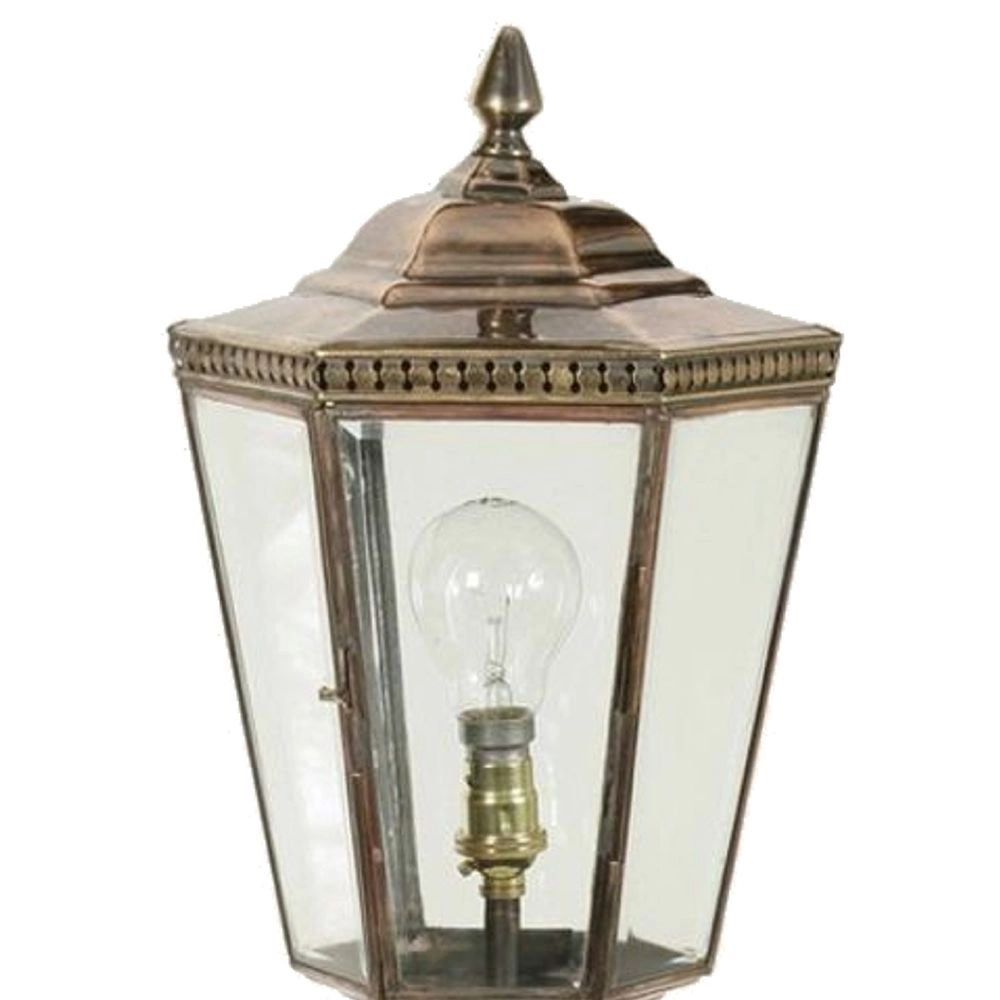 Country outdoor lamp Chelsea Pillar handmade - polished gold (pbul) Limehouse 8716803507067