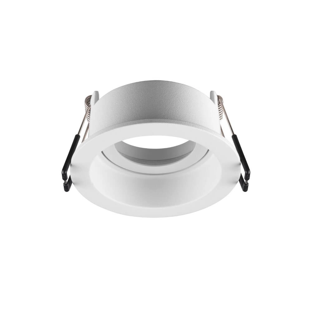 Mounting ring New Tria 68 round white - recessed - without fitting