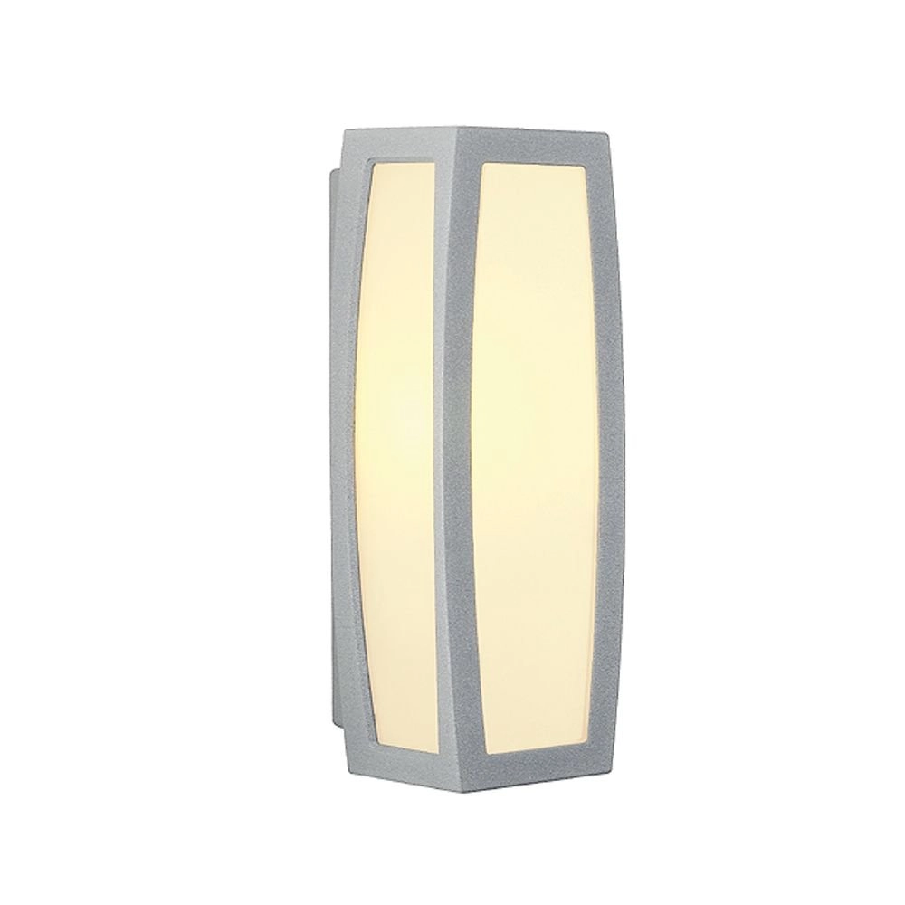 Outdoor lamp Meridian Box silver grey
