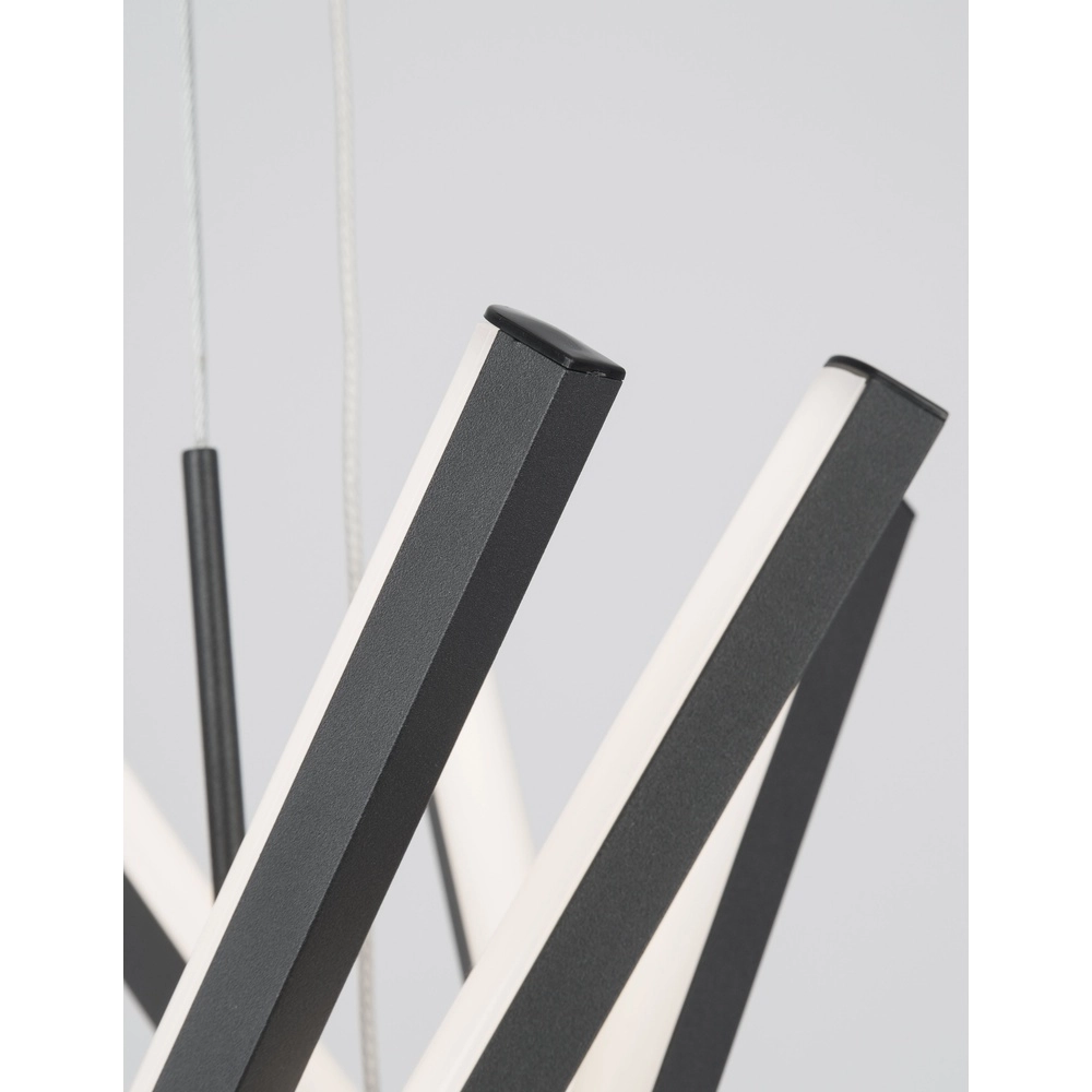 Design pendant lamp Narvi M black Ø 80cm Lyora 5212017424198