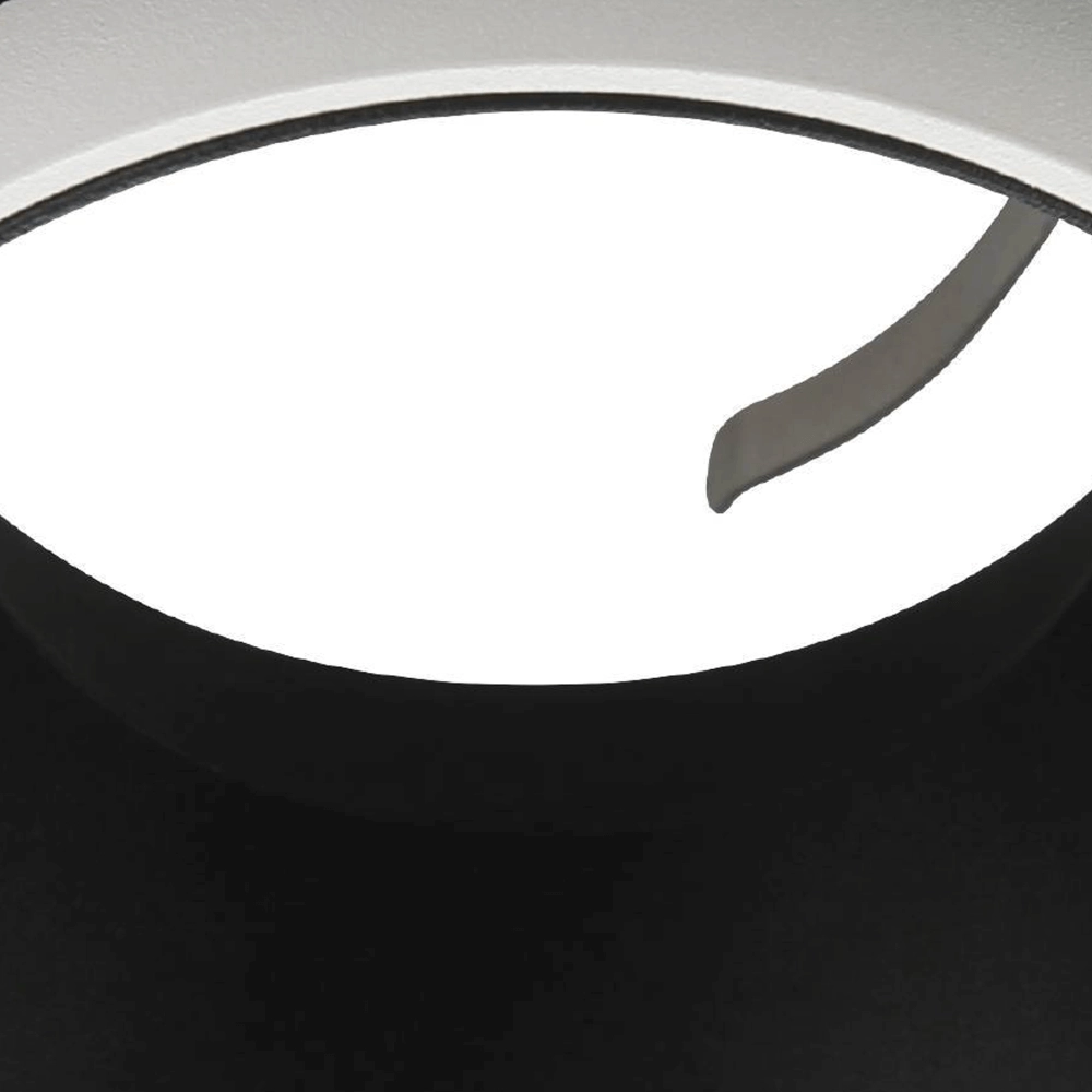 Round recessed spotlight Carosso with white ring Eglo 9008606238781