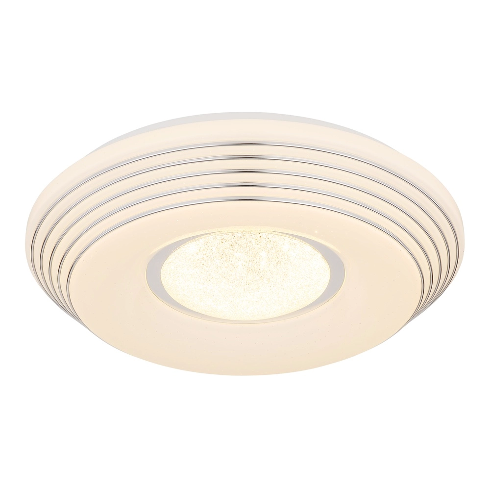 Modern ceiling light Pillo white Ø 39cm Globo 9007371457953
