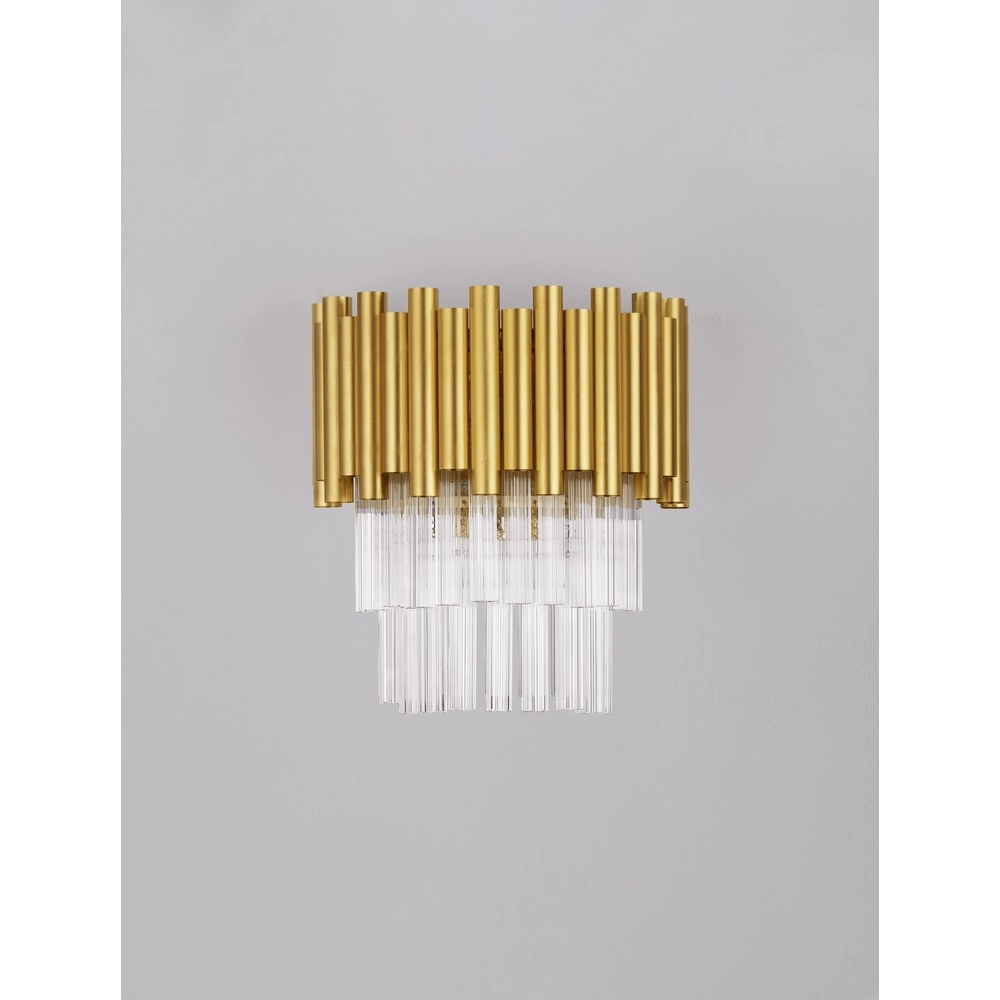 Wall lamp Magnolia Gold with crystal Lyora 5212017435033