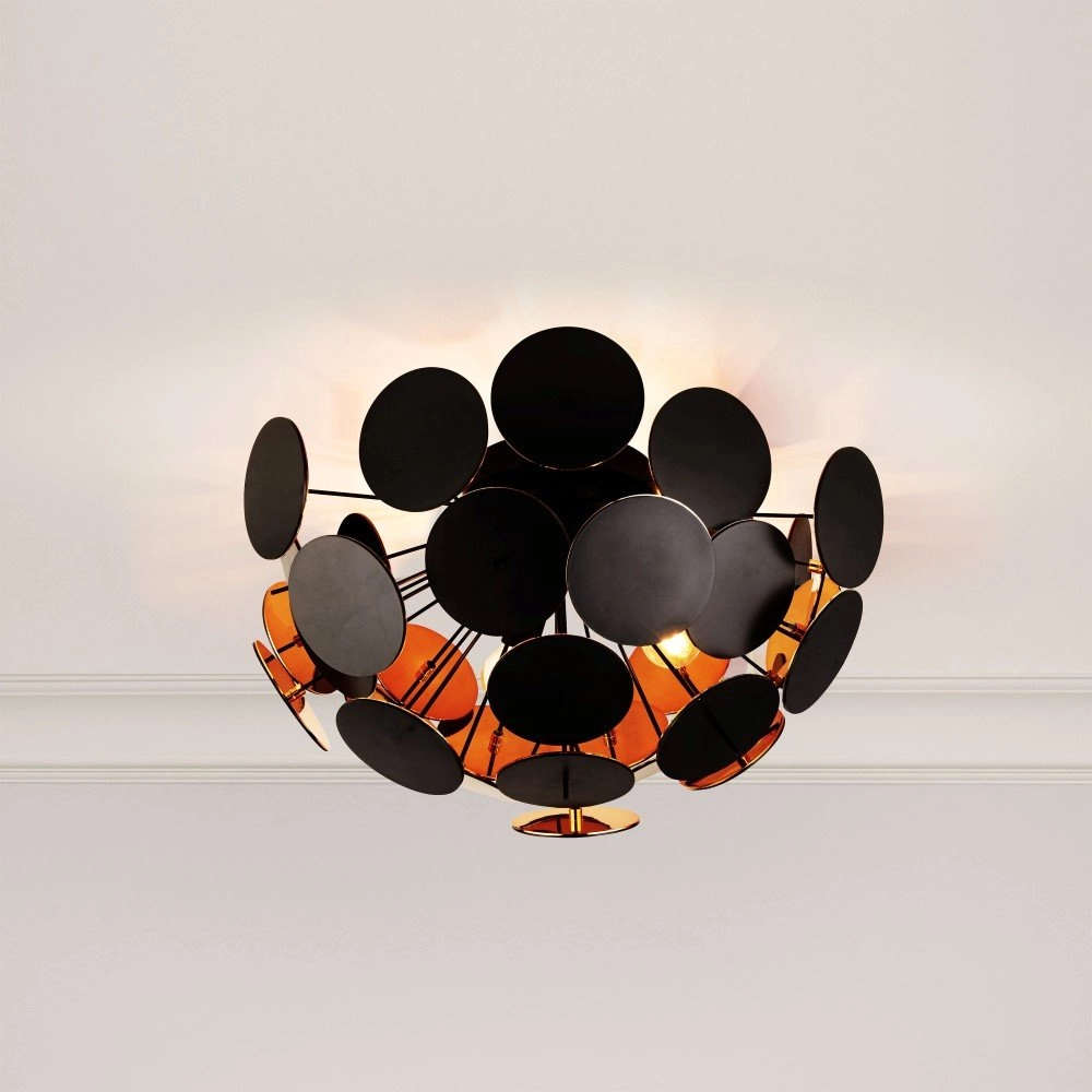 Design ceiling lamp Discus Ø 52cm Searchlight 5053423154879