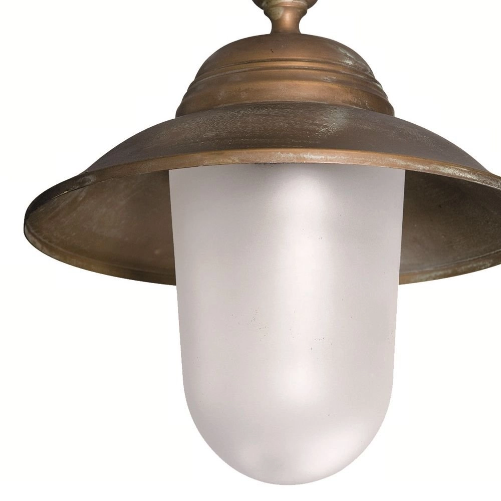 Porch lamp Maritime rural 22cm copper brown Franssen 8021035005718