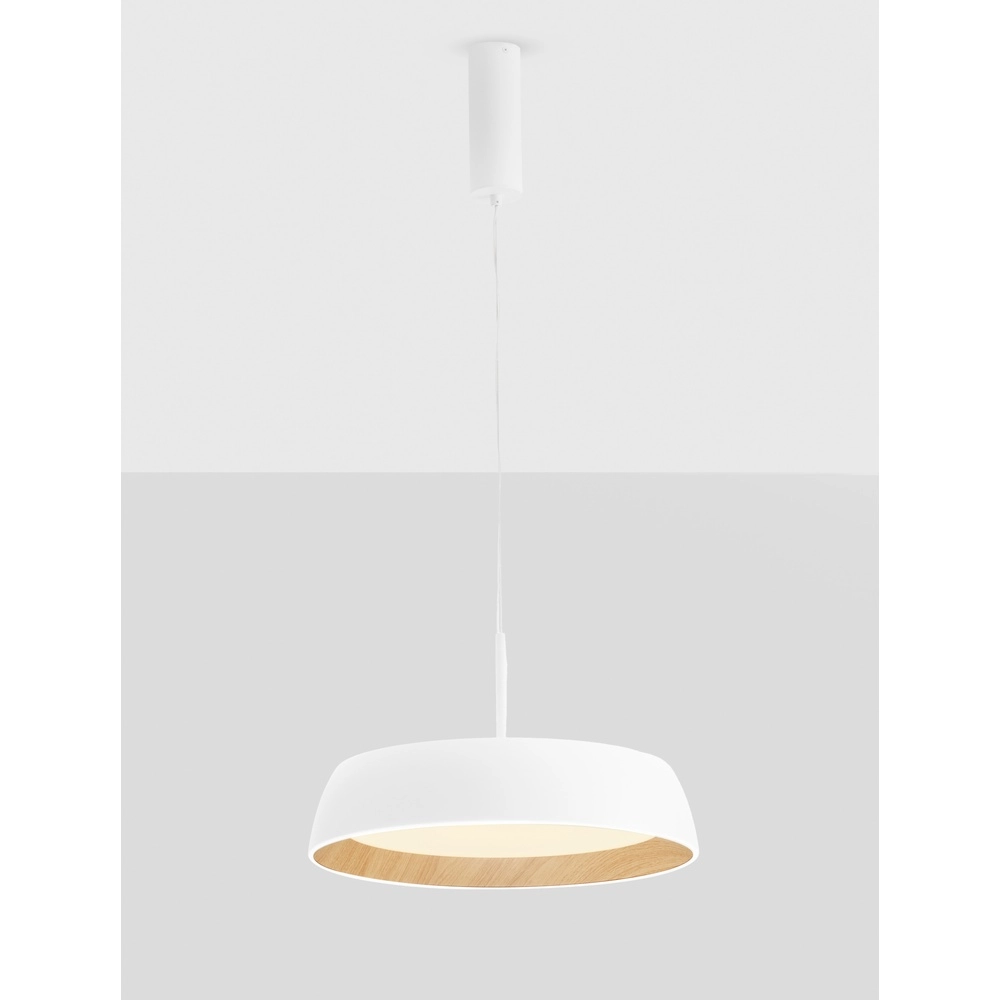 Pendant lamp Sigi  Ø 45cm white