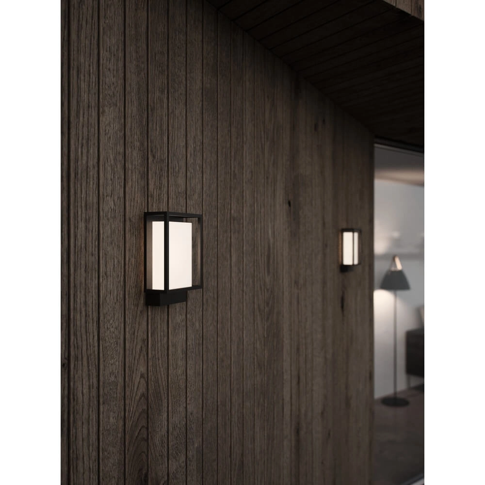 Modern outdoor lamp Nestor black Nordlux 5701581464889