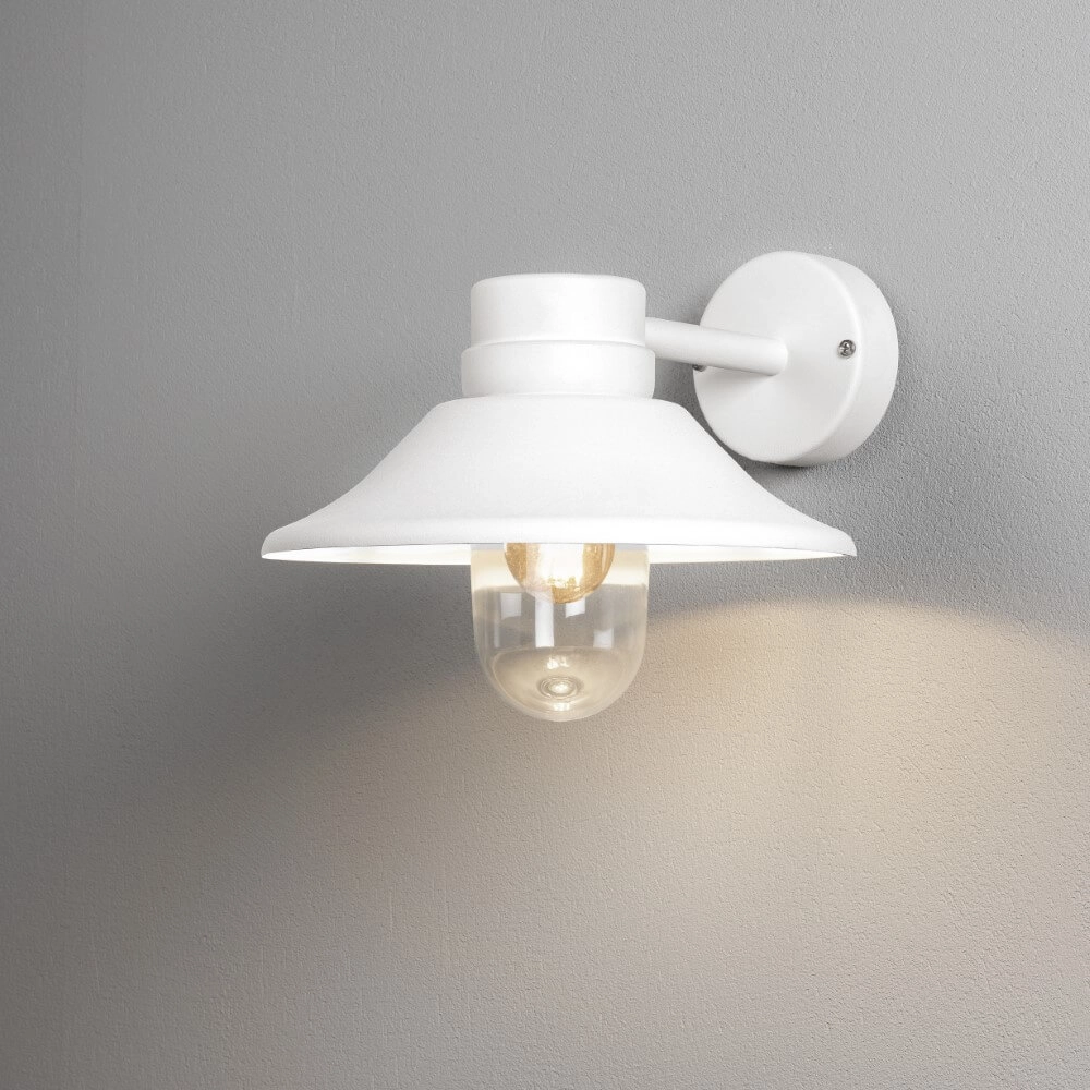 Country wall lamp Vega white KonstSmide 7318304282507