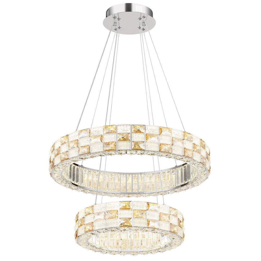 Pendant lamp Lidia chrome
