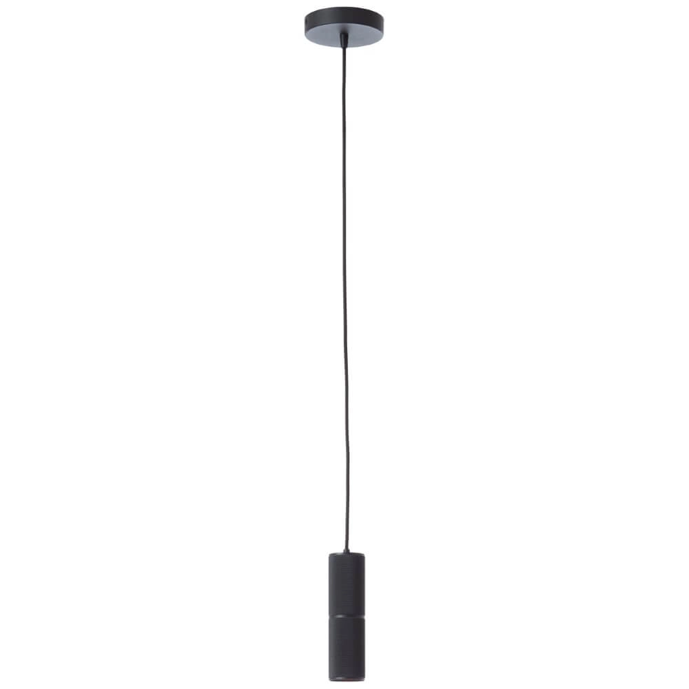 Black hanging lamp Marty 1-light
