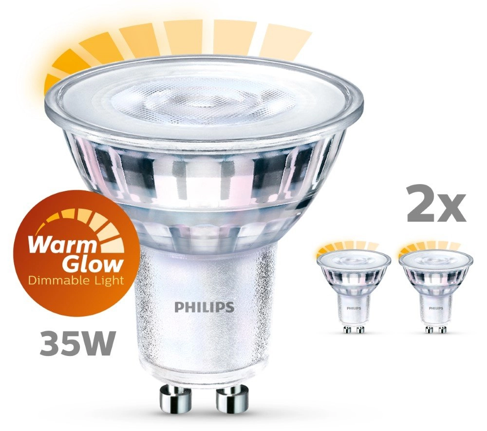2,6W - GU10 - 2200-2700K - 230 lumen Philips 8718699776398