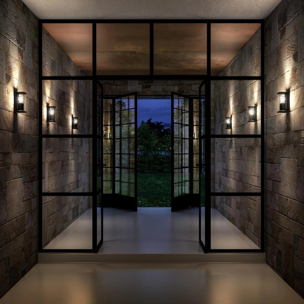 Sleek wall lamp Claire with sensor anthracite Lucide 5411212271563