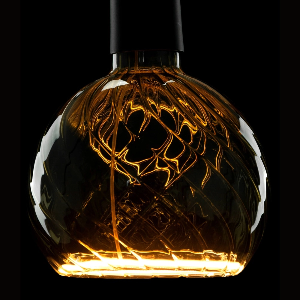 Design light source Floating smoke twist - 6W - E27 - 230lm - 1900K - Ø 15cm